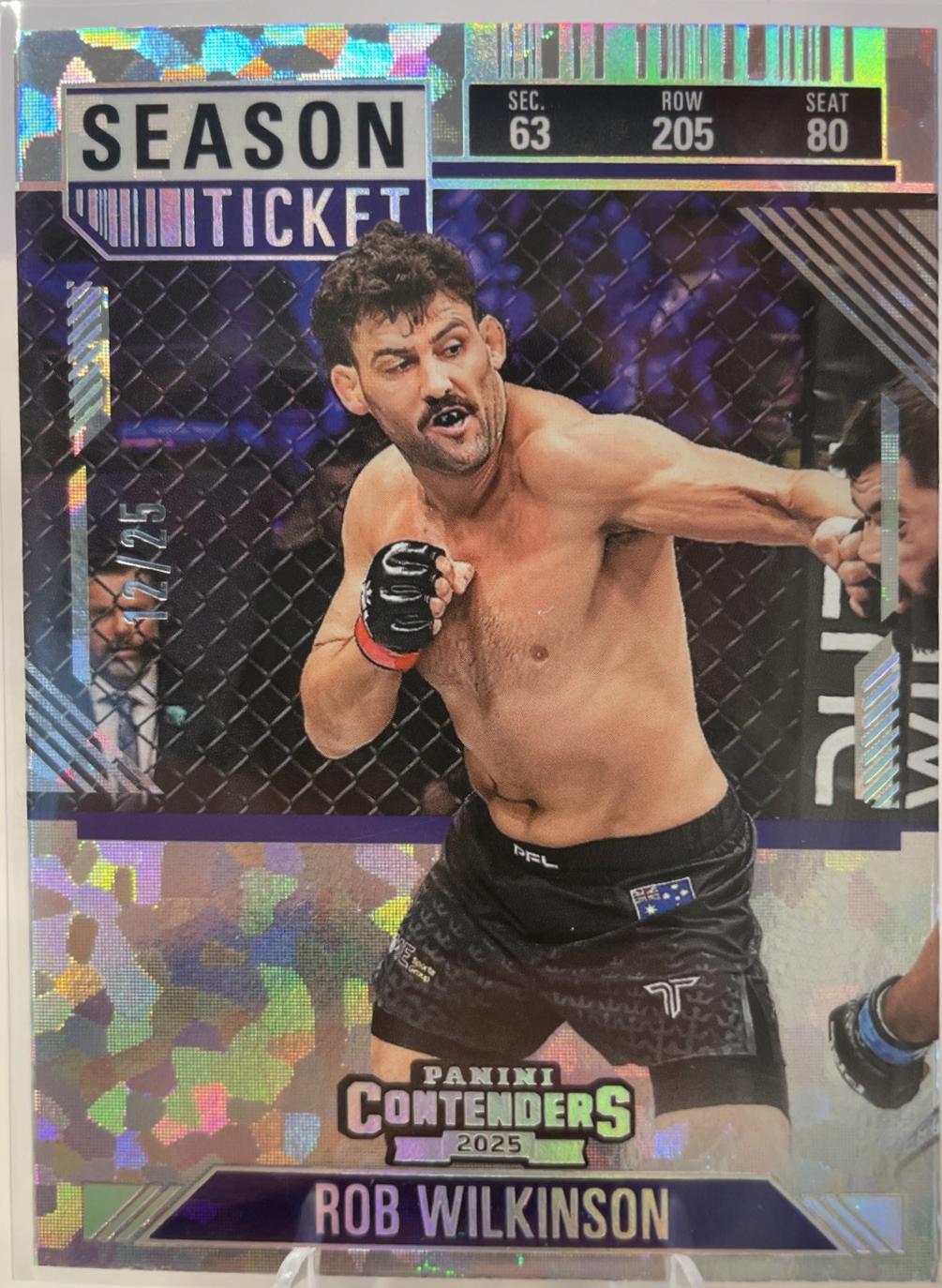 Rob Wilkinson [Cracked Ice Ticket] #69