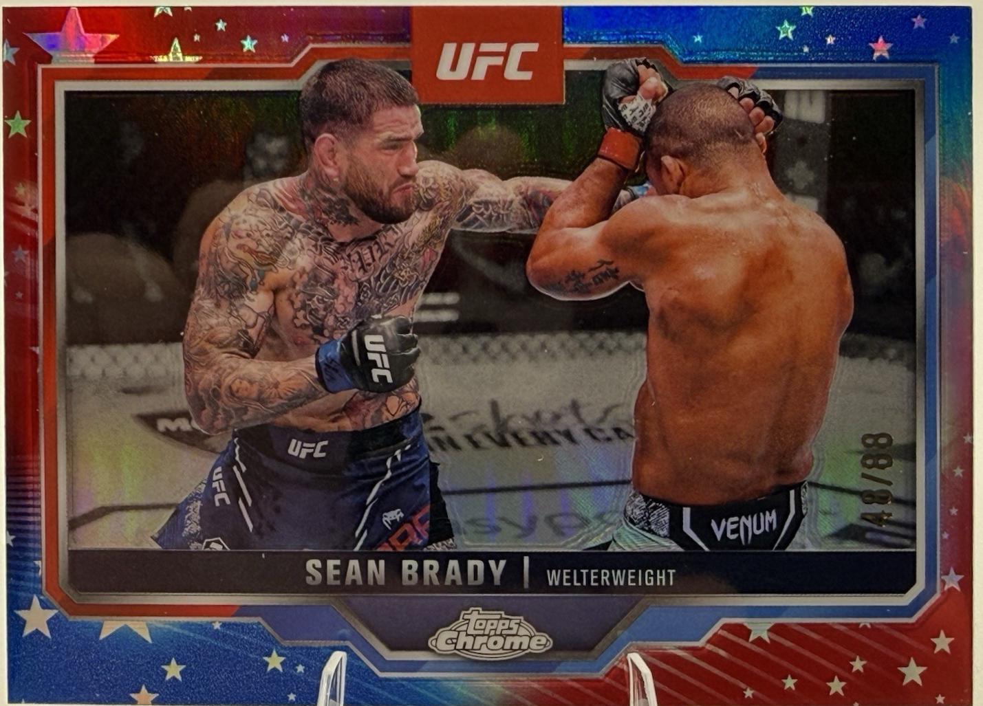Sean Brady [Red White Blue Refractor] #173