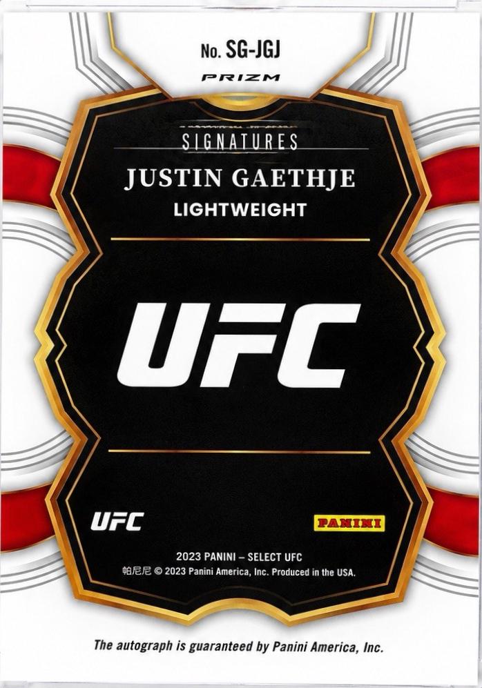 Justin Gaethje #SG-JGJ
