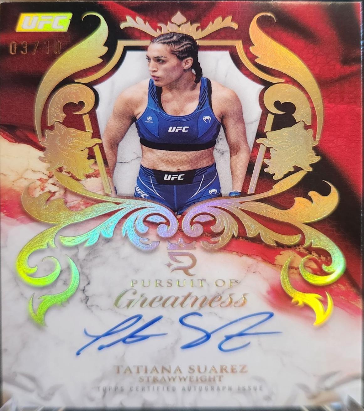 Tatiana Suarez [Gold] #POG-TS
