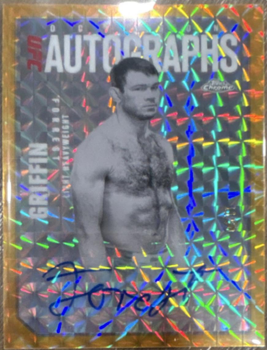Forrest Griffin [Geometric Gold Refractor] #OLA-FG