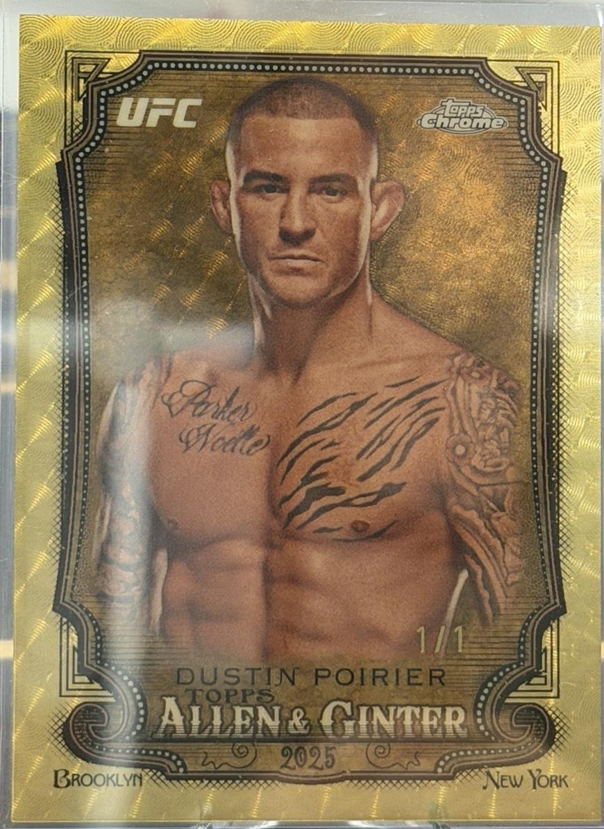 Dustin Poirier [SuperFractor] #AAG-29