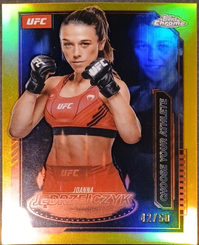 Joanna Jędrzejczyk [Gold Refractor] #MCL-19