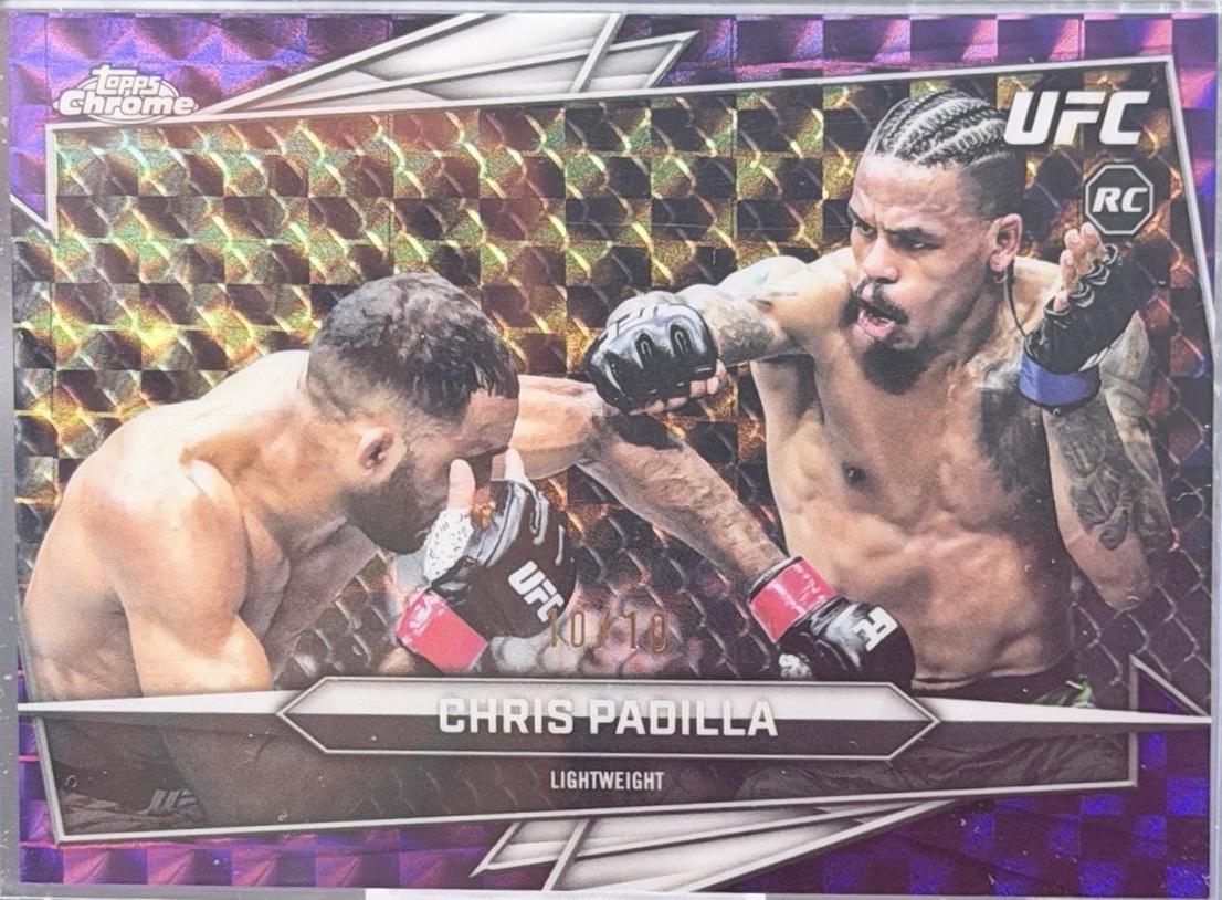 Chris Padilla [Purple Geometric Refractor] #111