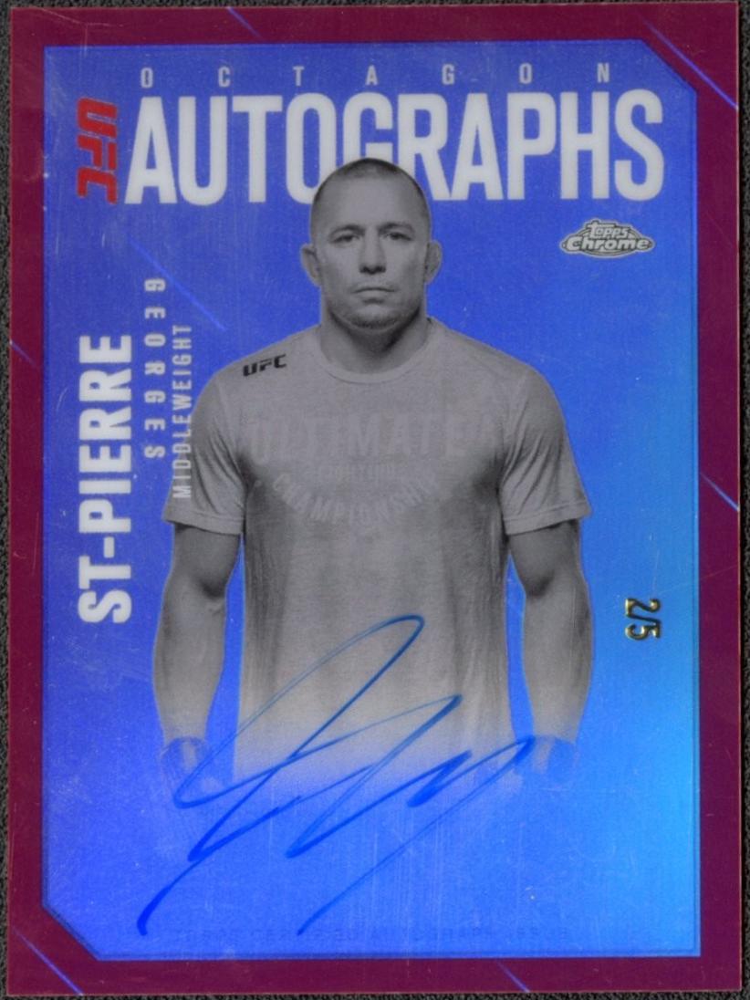 Georges St-Pierre [Red Refractor] #OLA-GS