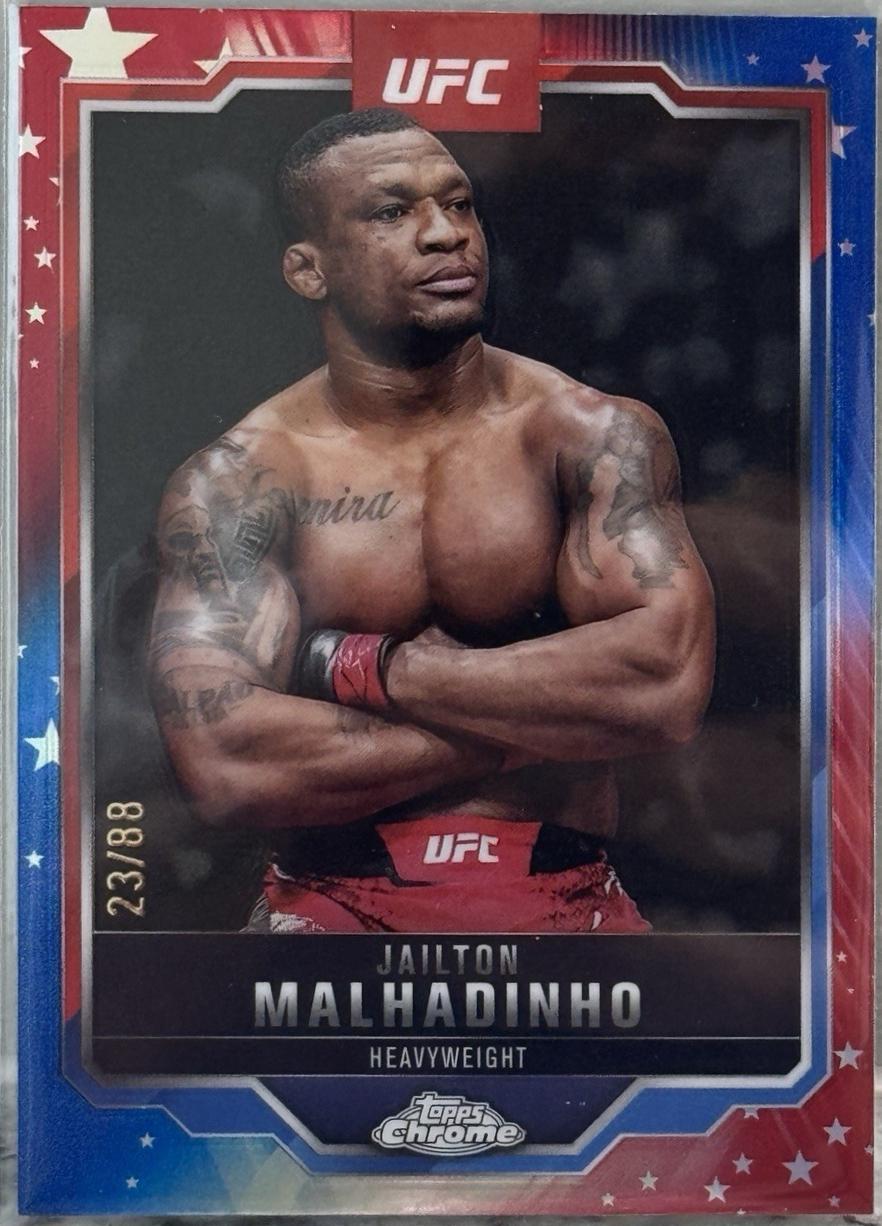 Jailton Malhadinho [Red White Blue Refractor] #112