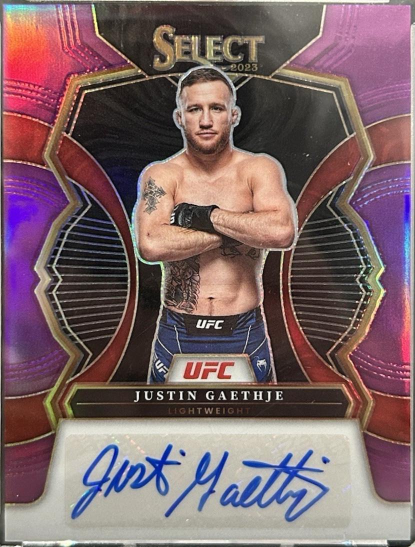 Justin Gaethje [Purple] #SG-JGJ