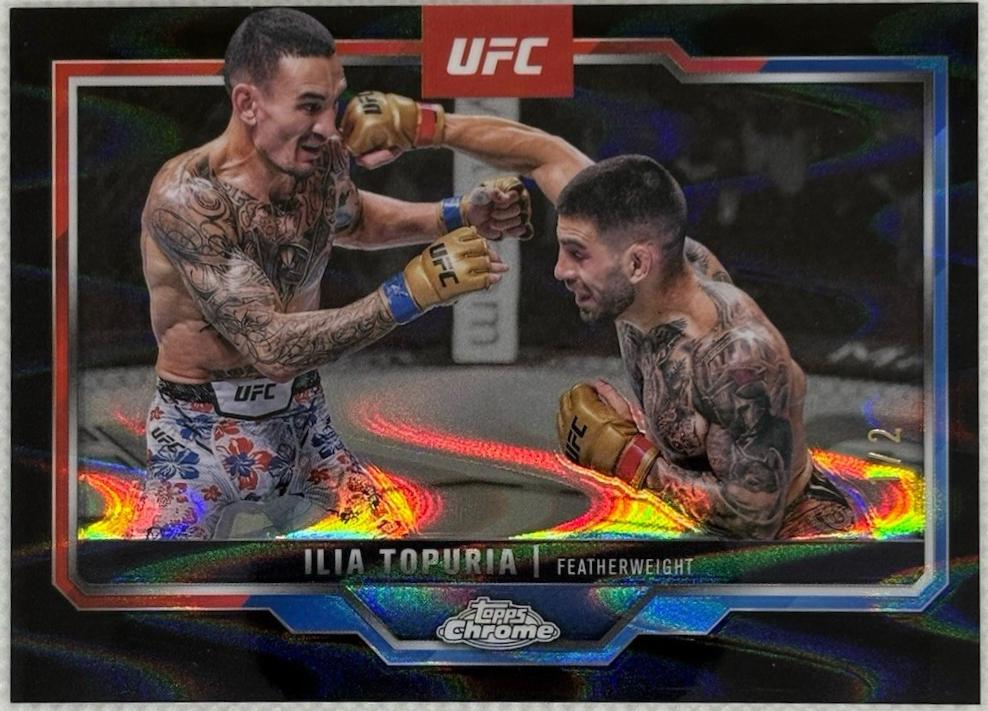 Ilia Topuria [Black Geometric Refractor] #43