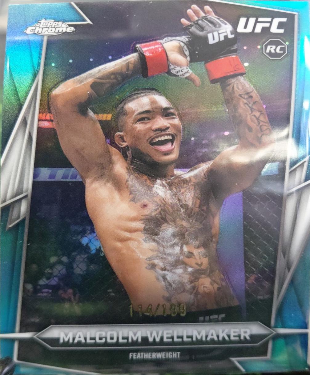 Malcolm Wellmaker [Aqua Refractor] #118