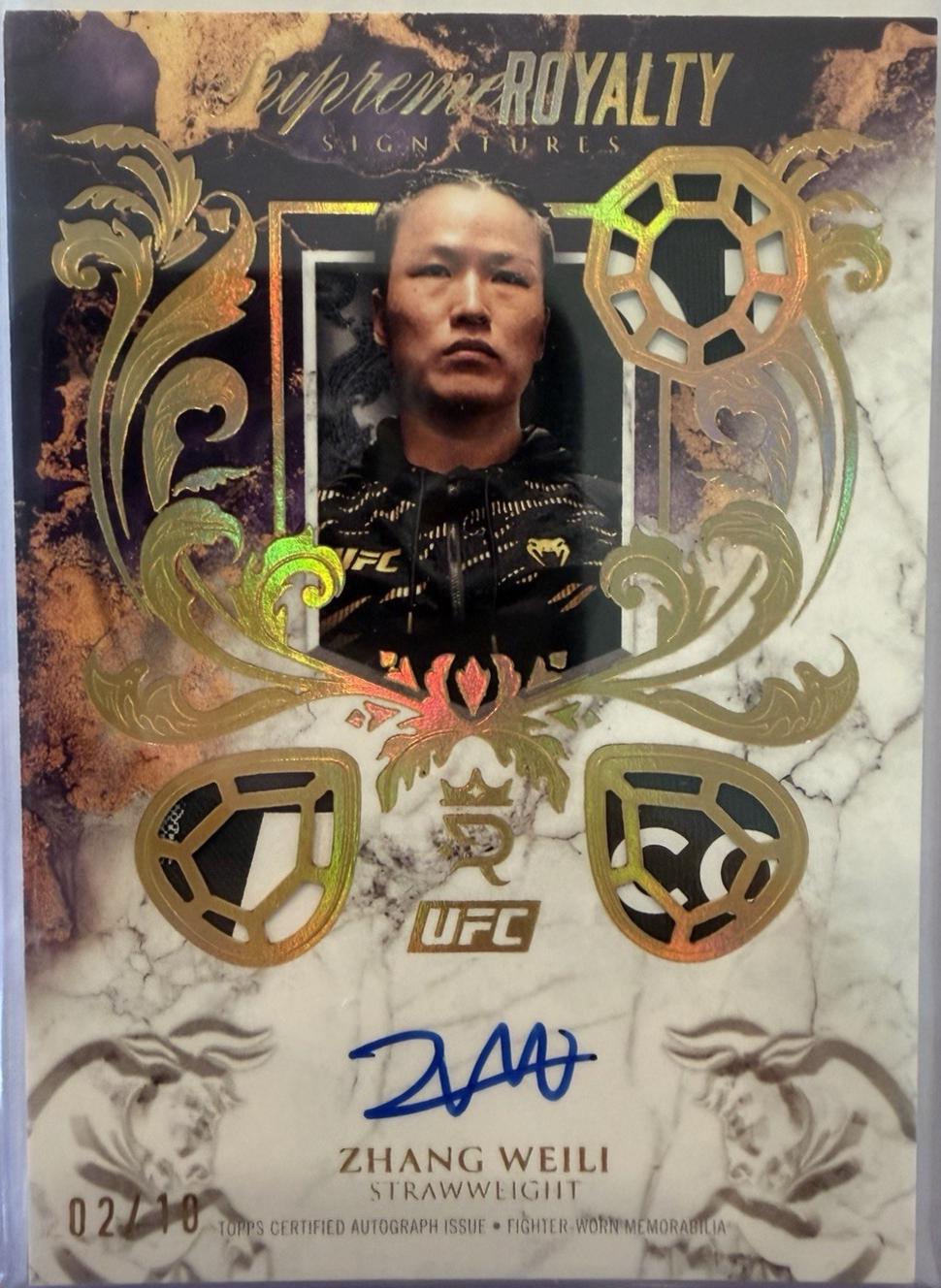 Zhang Weili [Gold] #SUR-ZW