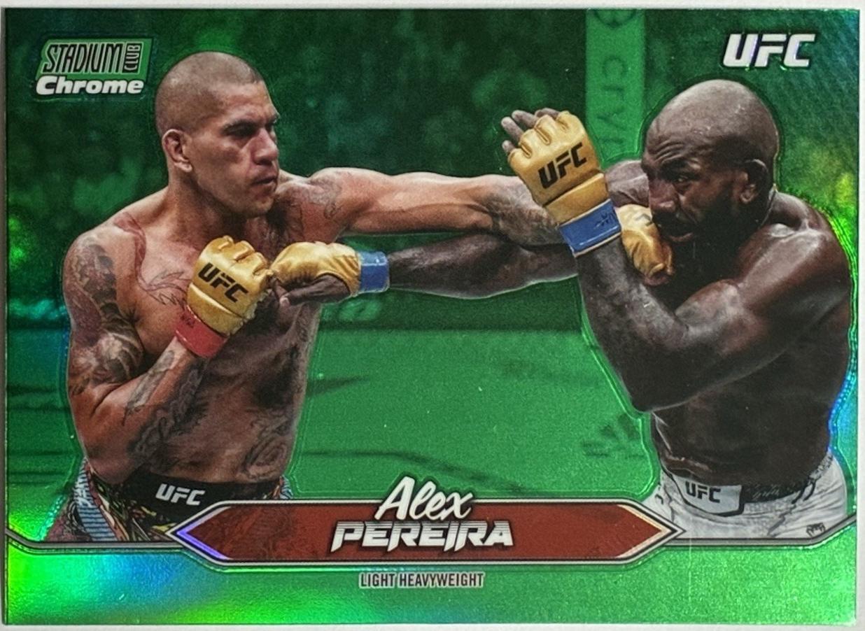 Alex Pereira [Green Refractor] #C-97