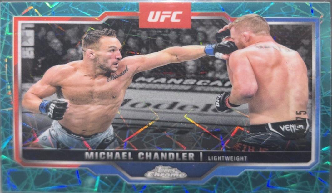 Michael Chandler [Teal Lazer Refractor] #143