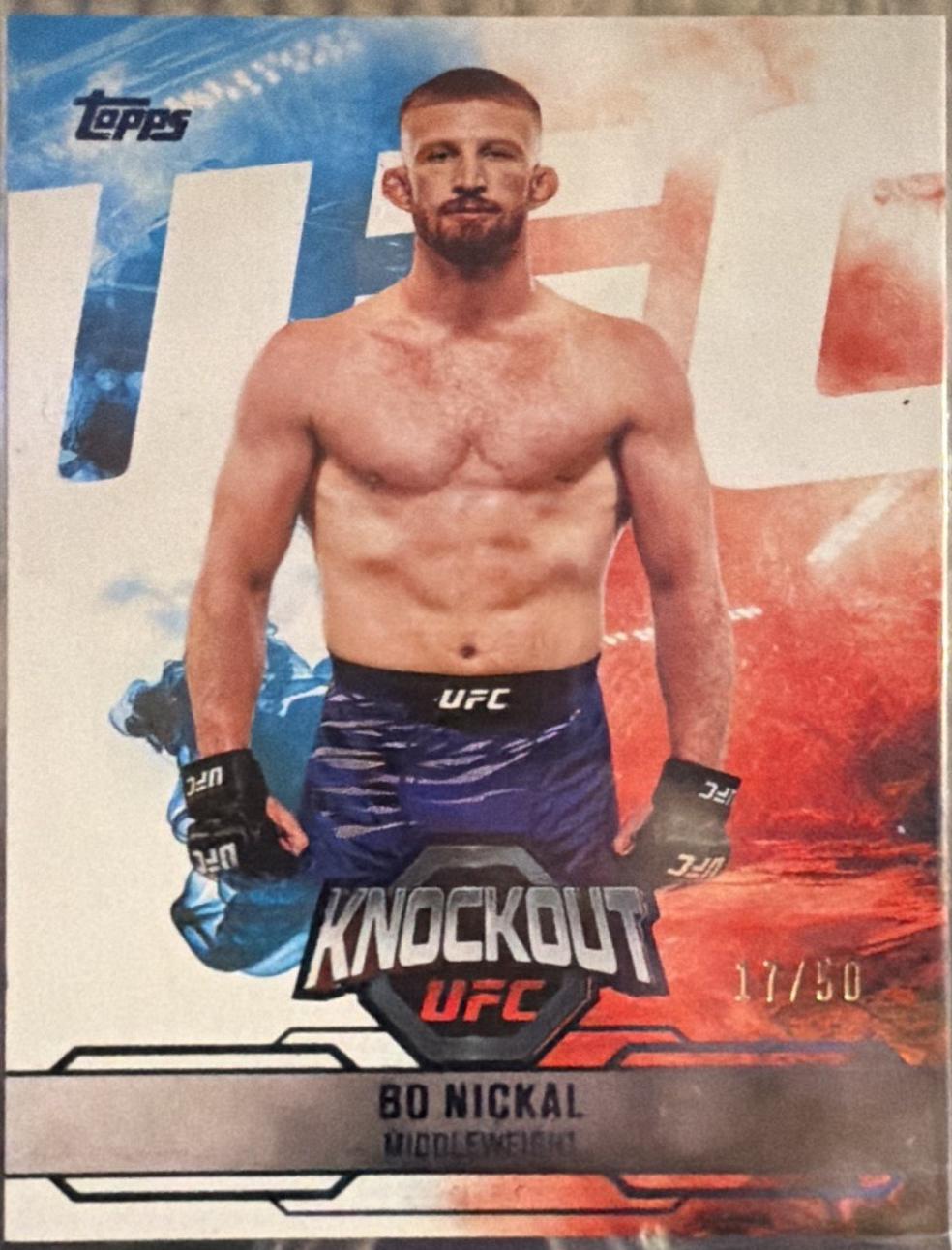 Bo Nickal [Blue] #19