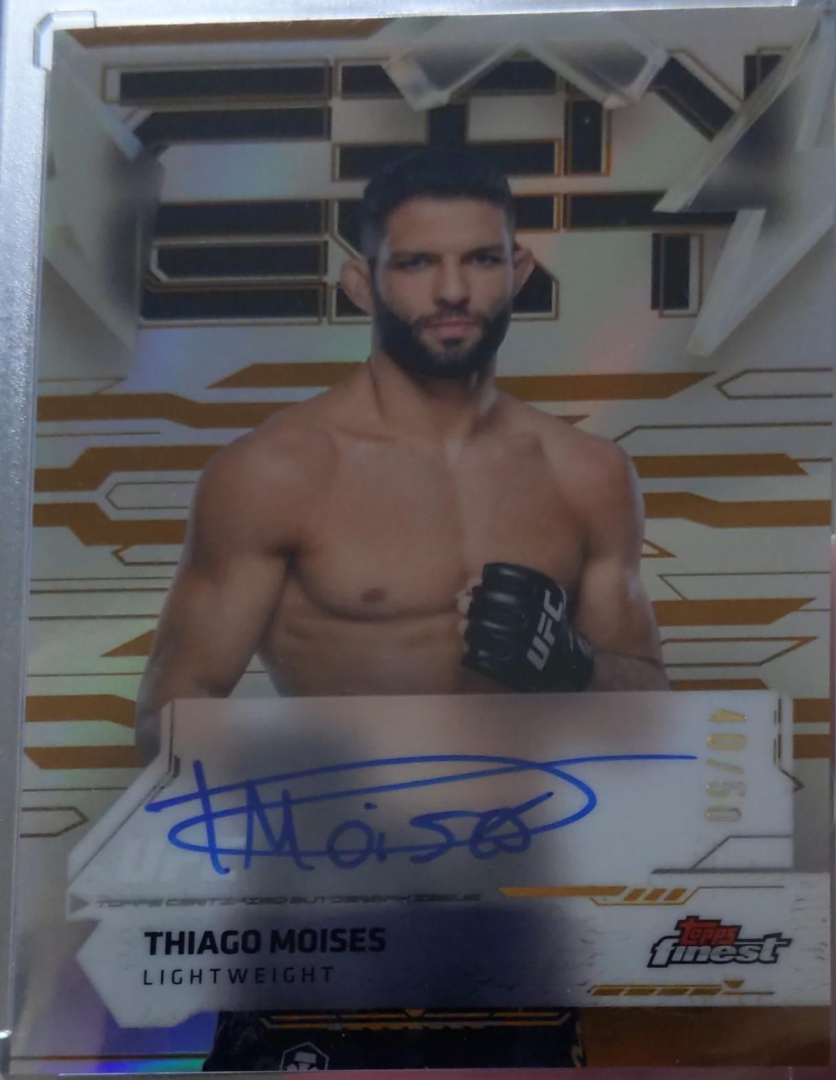 Thiago Moises [Gold Refractor] #FA-TM