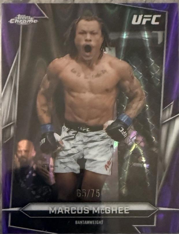 Marcus McGhee [Purple Ray Wave Refractor] #183