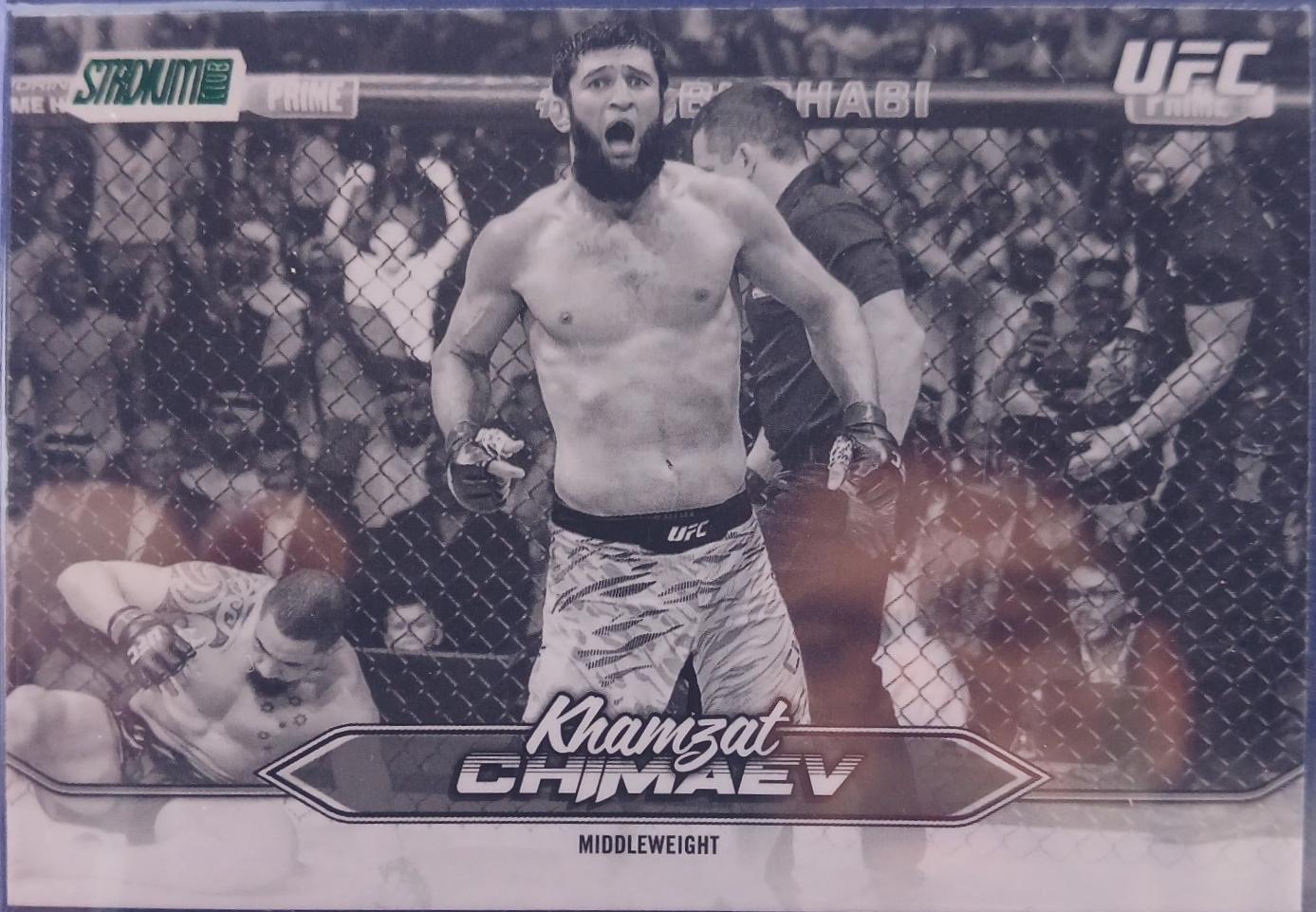 Khamzat Chimaev [Black White] #90