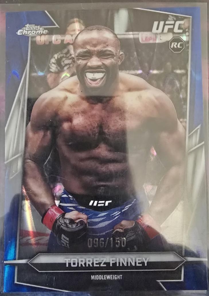 Torrez Finney [Blue Refractor] #166