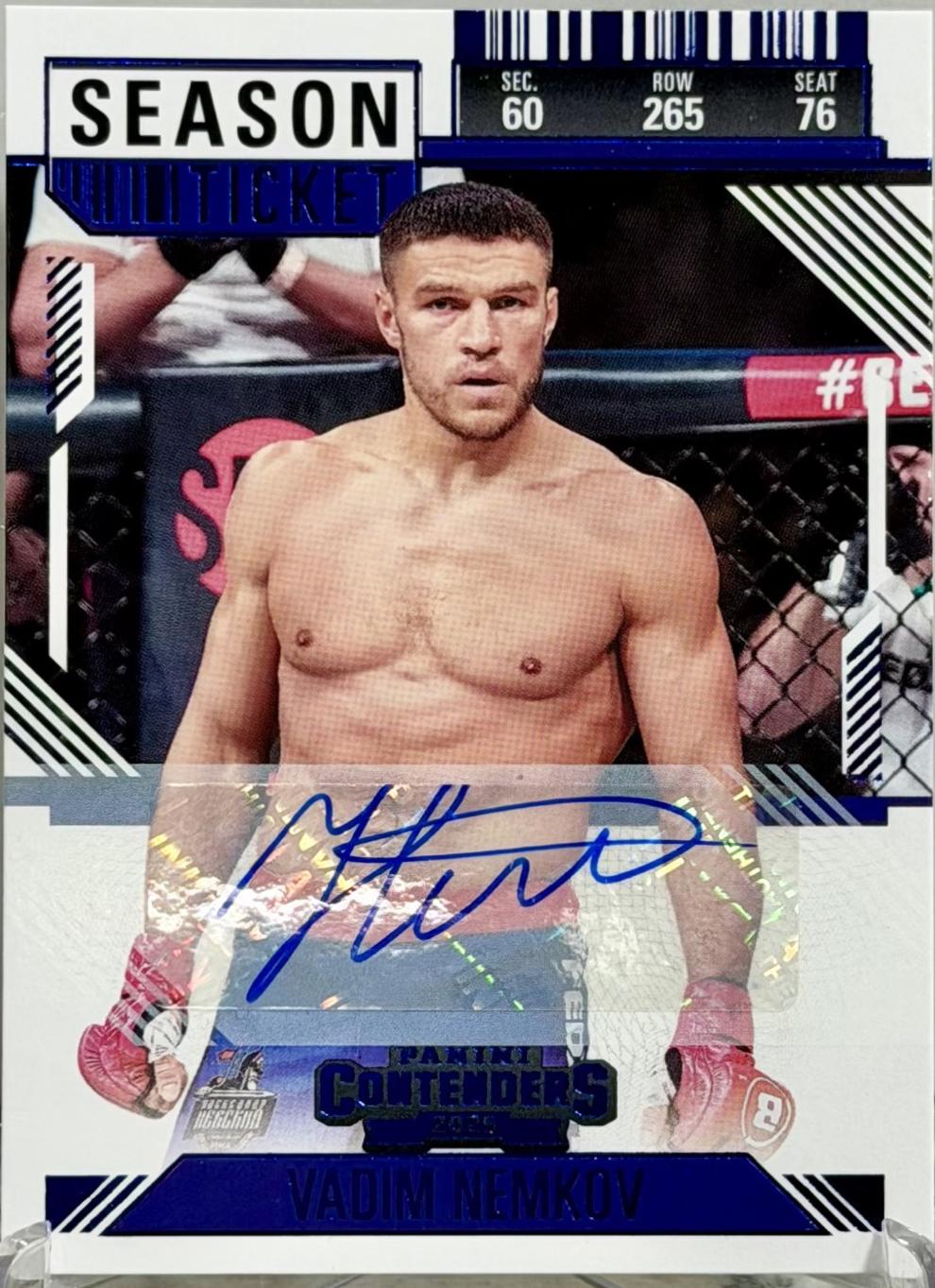 Vadim Nemkov [Blue Season Ticket Signature] #16