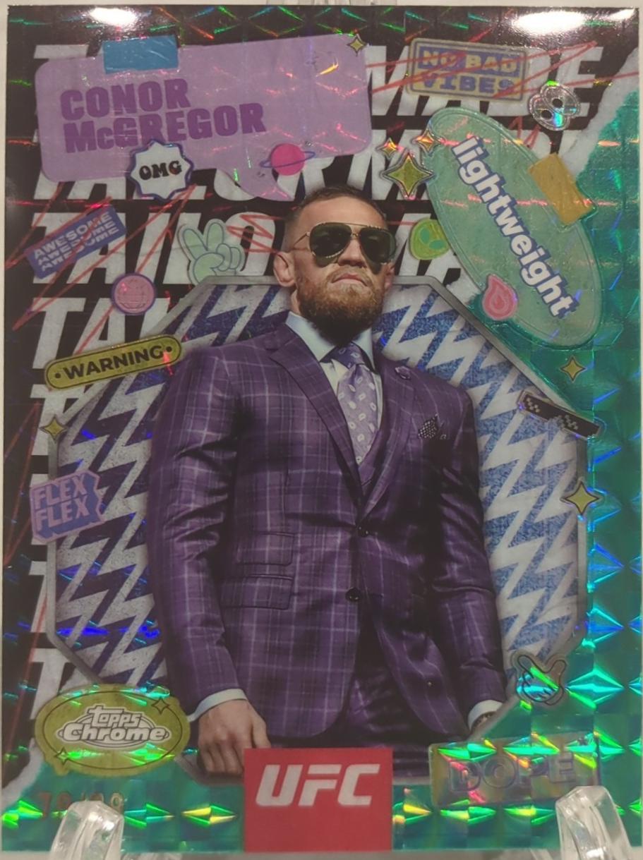 Conor McGregor [Geometric Purple Refractor] #TRM-10