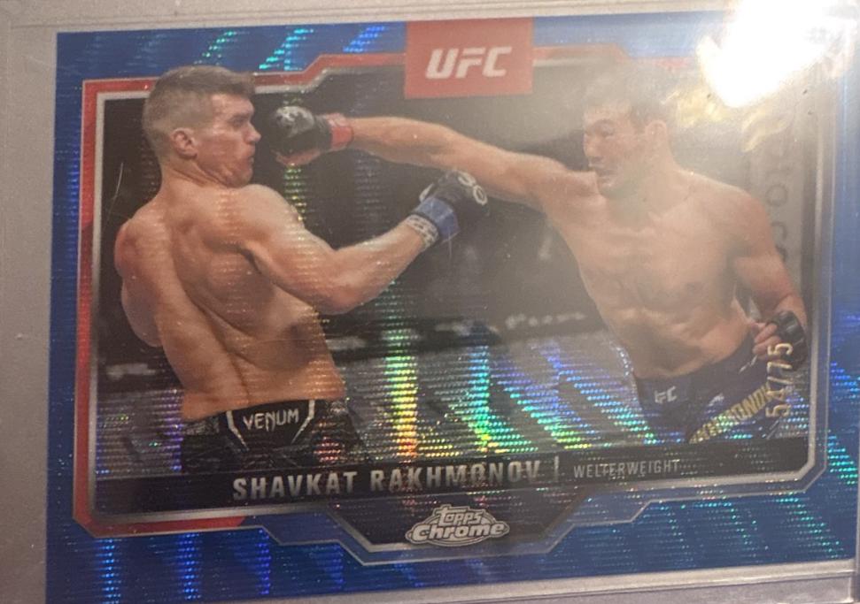 Shavkat Rakhmonov [Blue Wave Refractor] #125