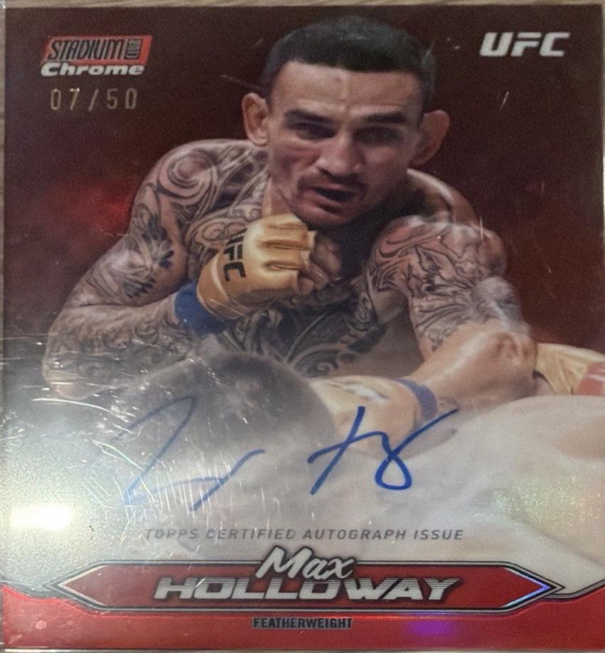 Max Holloway [Red] #CAS-MHY