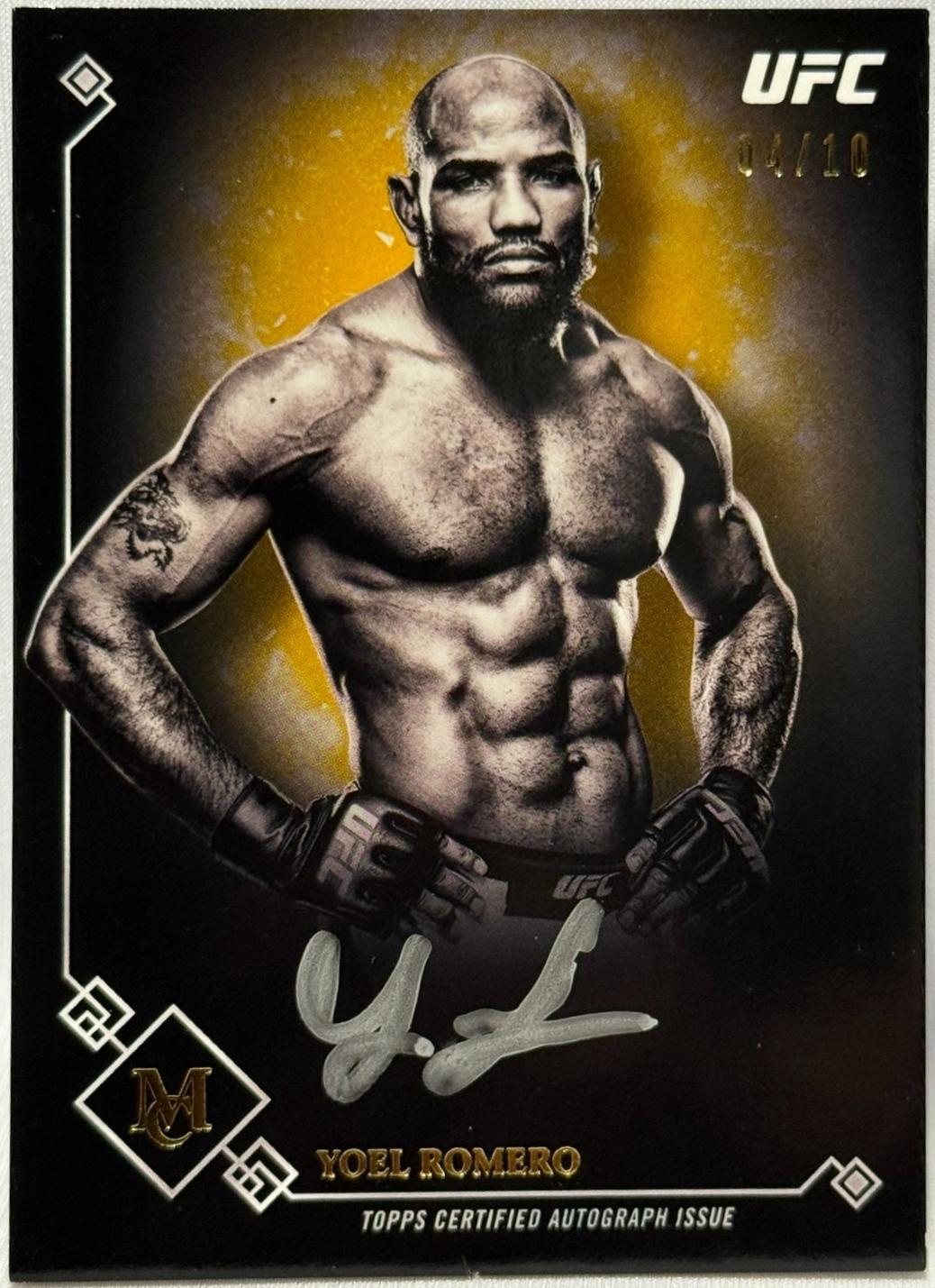 Yoel Romero [Gold] #MA-YO