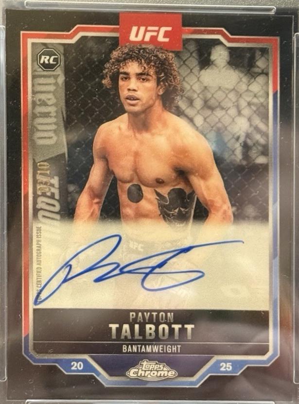 Payton Talbott [Black Refractor] #CRA-PT