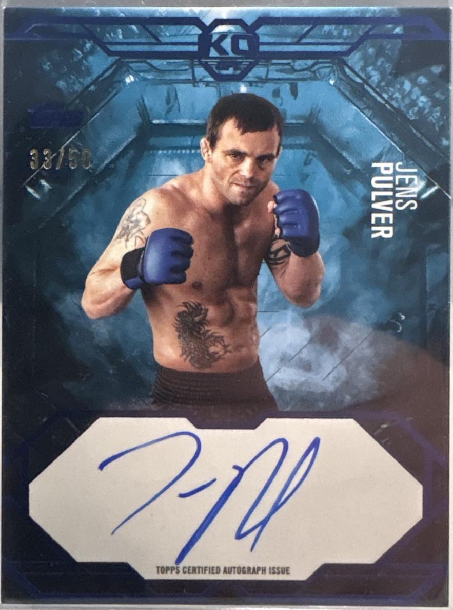 Jens Pulver [Blue] #KA-JR