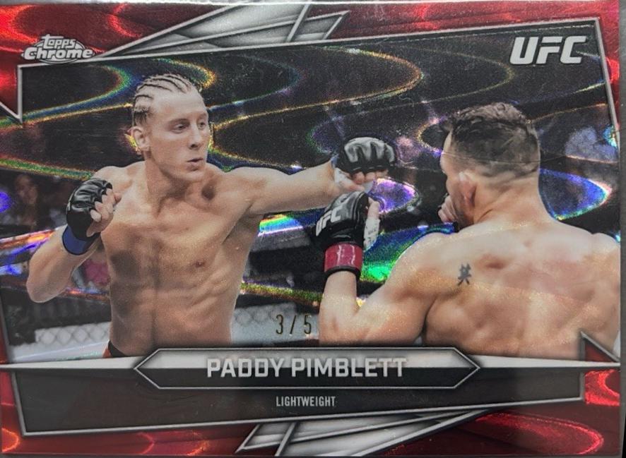 Paddy Pimblett [Red Refractor] #23
