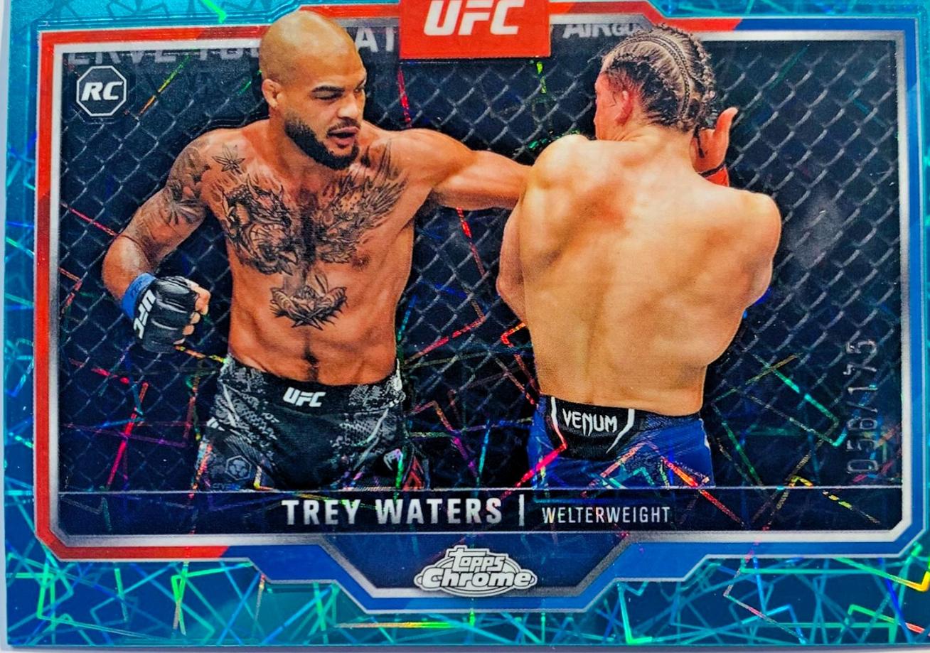 Trey Waters [Teal Lazer Refractor] #48