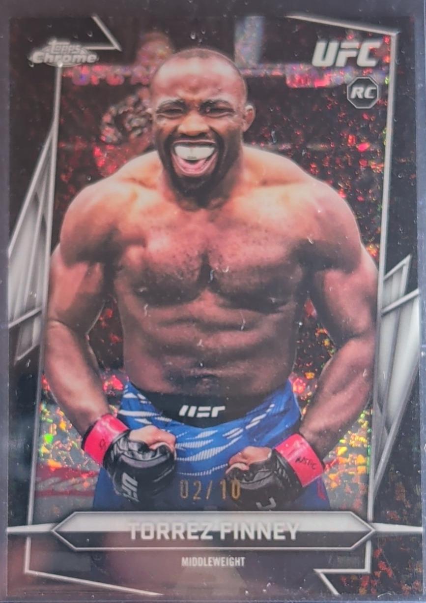 Torrez Finney [Black Mini Diamonds Refractor] #166