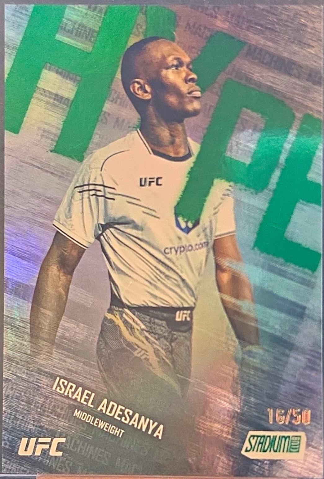 Israel Adesanya [Green] #HM-5