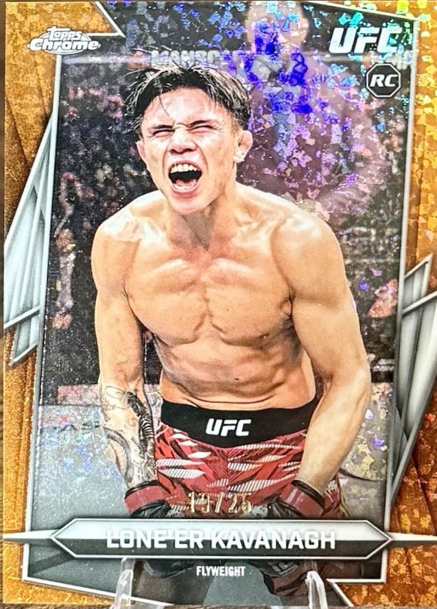Lone'er Kavanagh [Orange Mini Diamonds Refractor] #151
