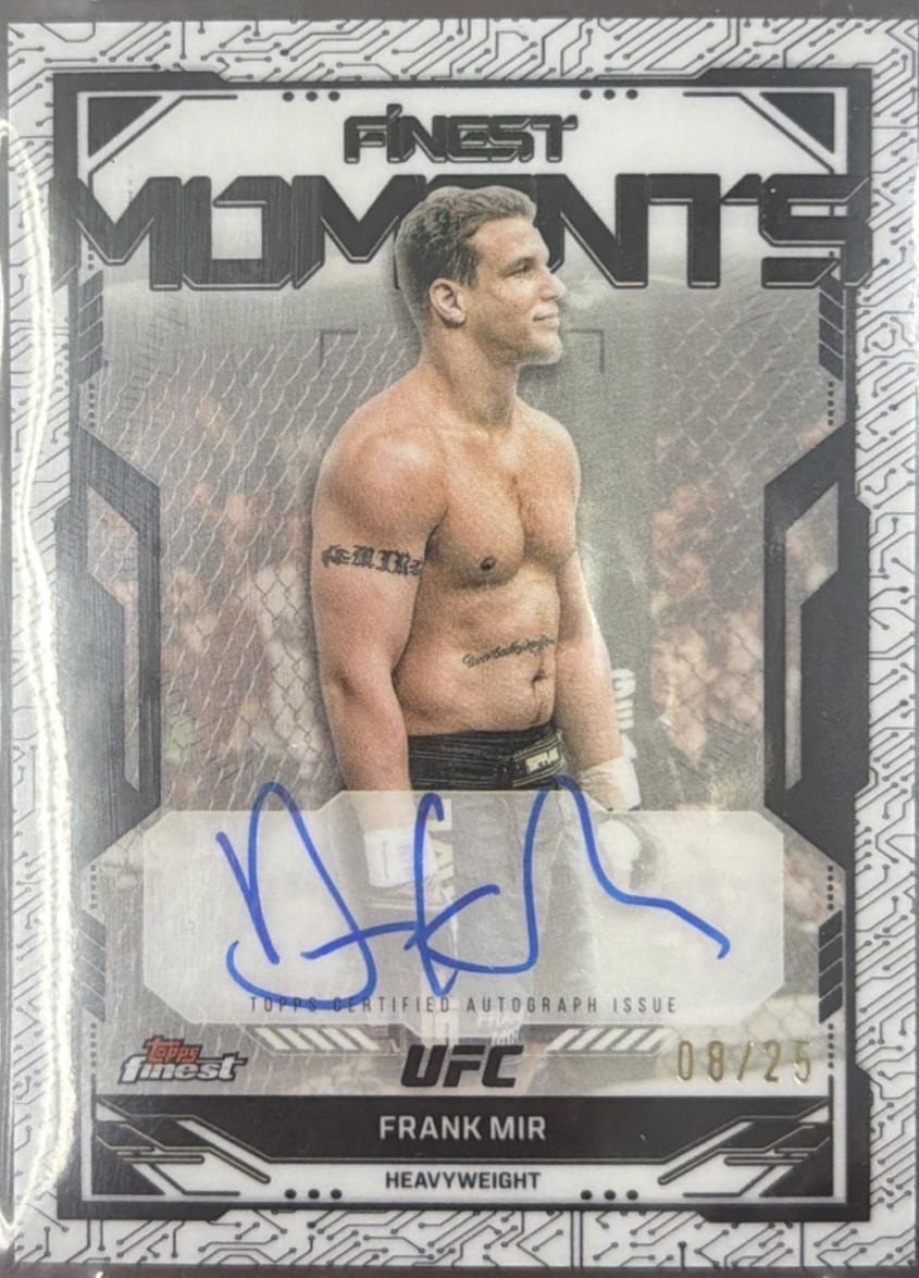 Frank Mir [Black Refractor] #FMS-FM