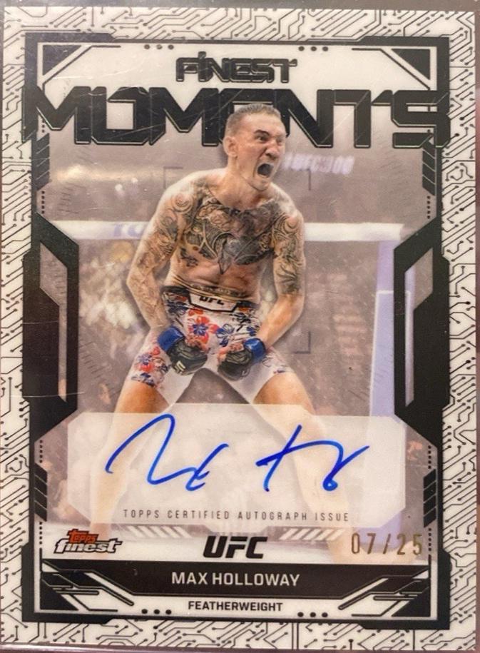 Max Holloway [Black Refractor] #FMS-MH