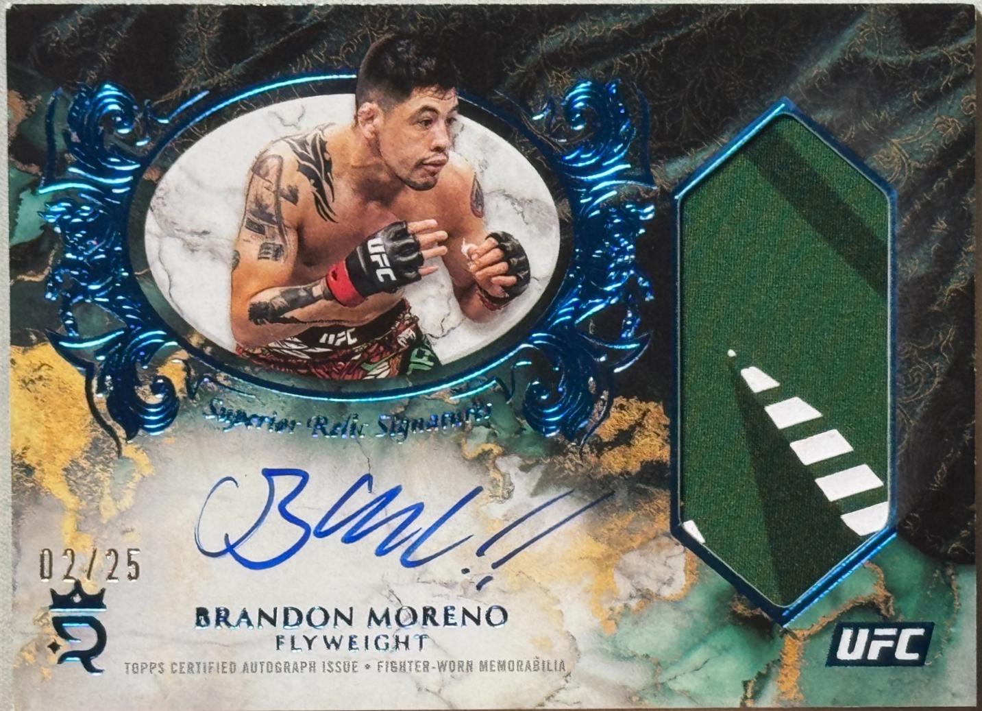 Brandon Moreno [Blue] #SRS-BM