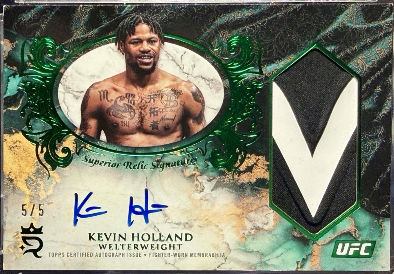 Kevin Holland [Green] #SRS-KH