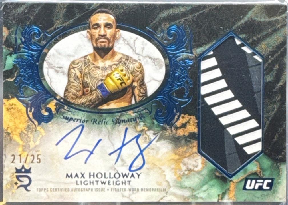 Max Holloway [Blue] #SRS-MH