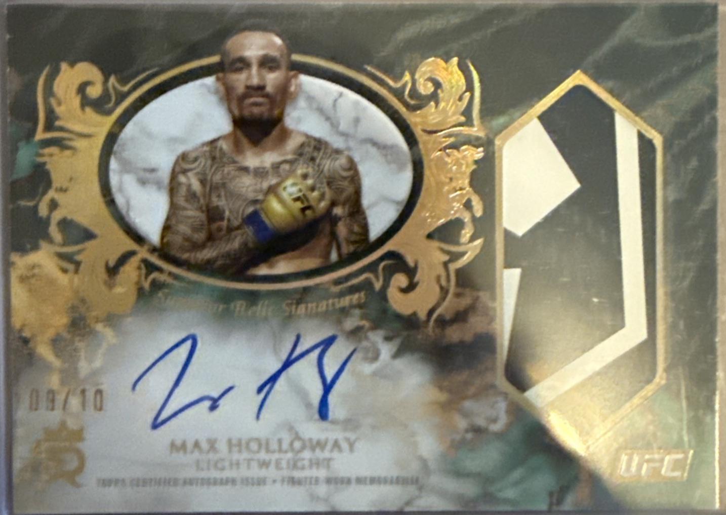 Max Holloway [Gold] #SRS-MH