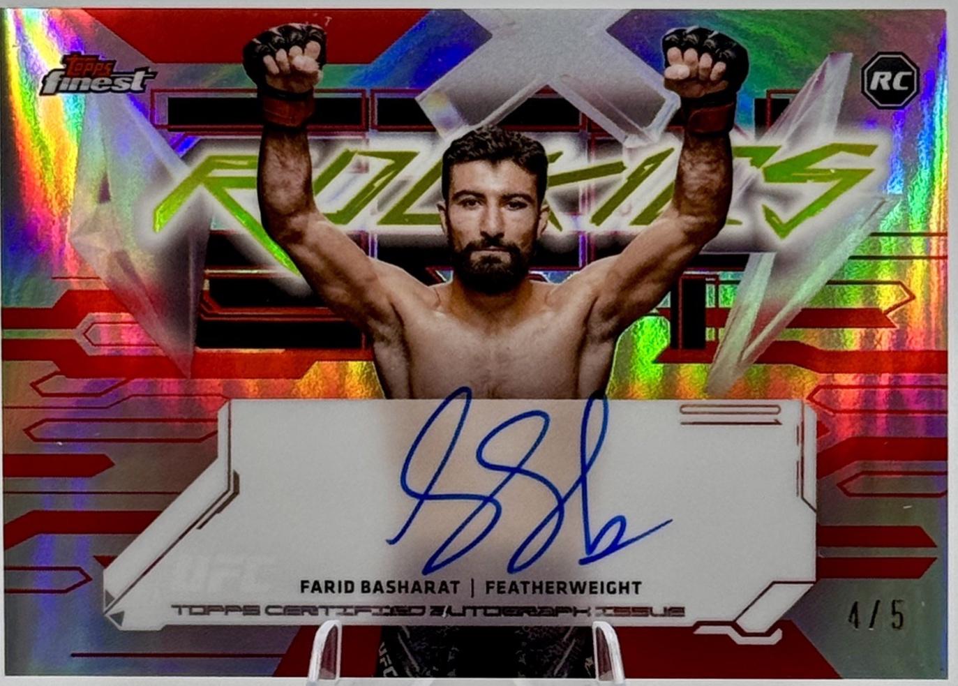 Farid Basharat [Red Refractor] #FRA-FB