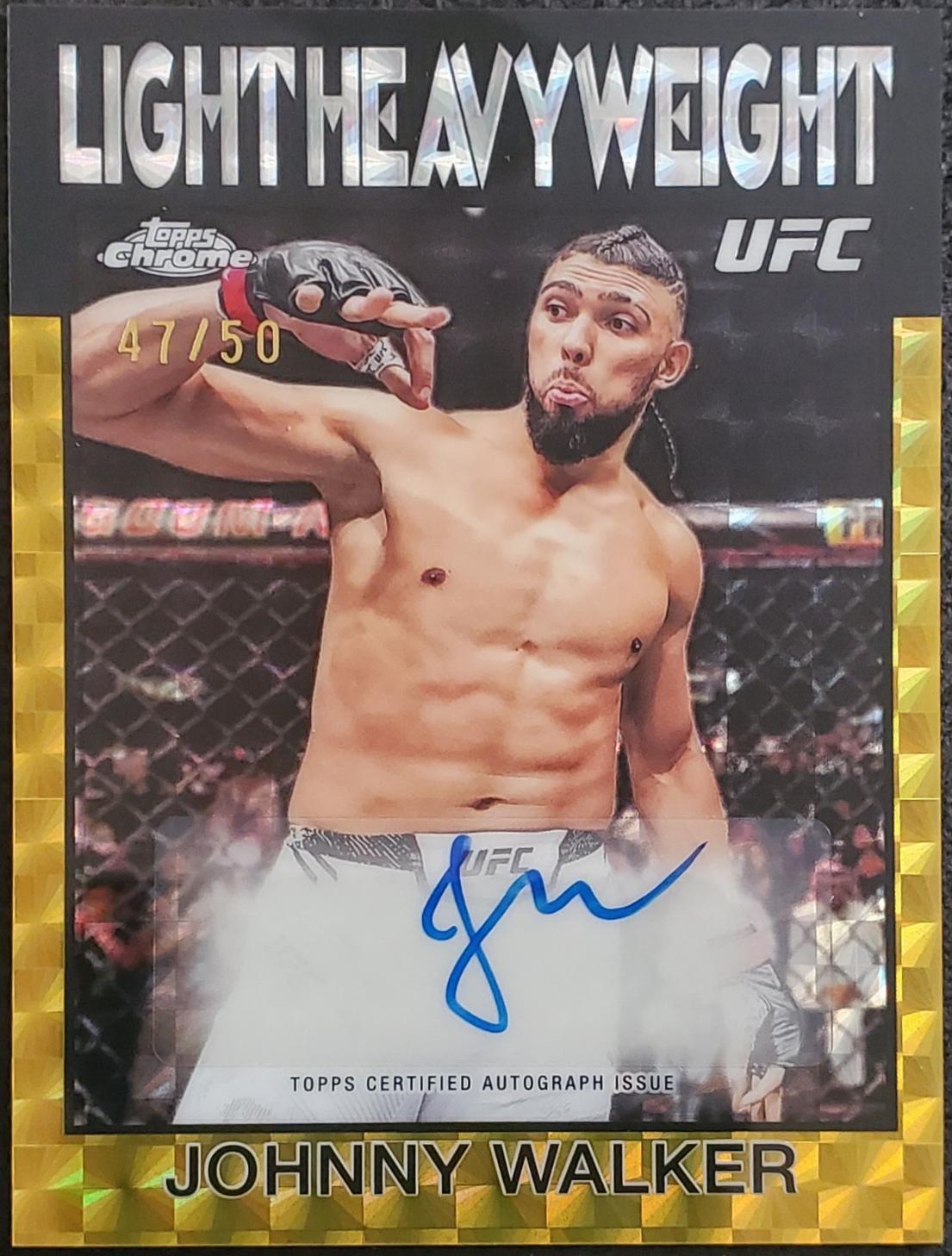 Johnny Walker [Gold Geometric Refractor] #86S-JW
