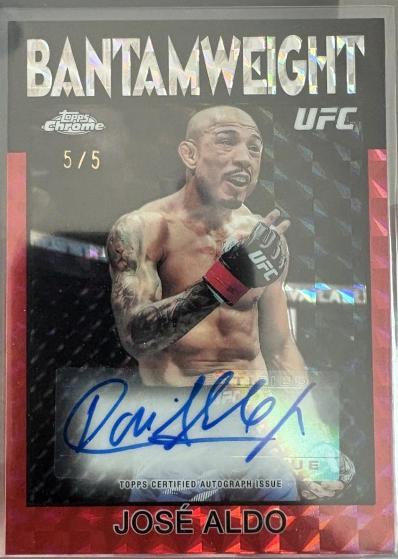 Jose Aldo [Red Geometric Refractor] #86S-JA