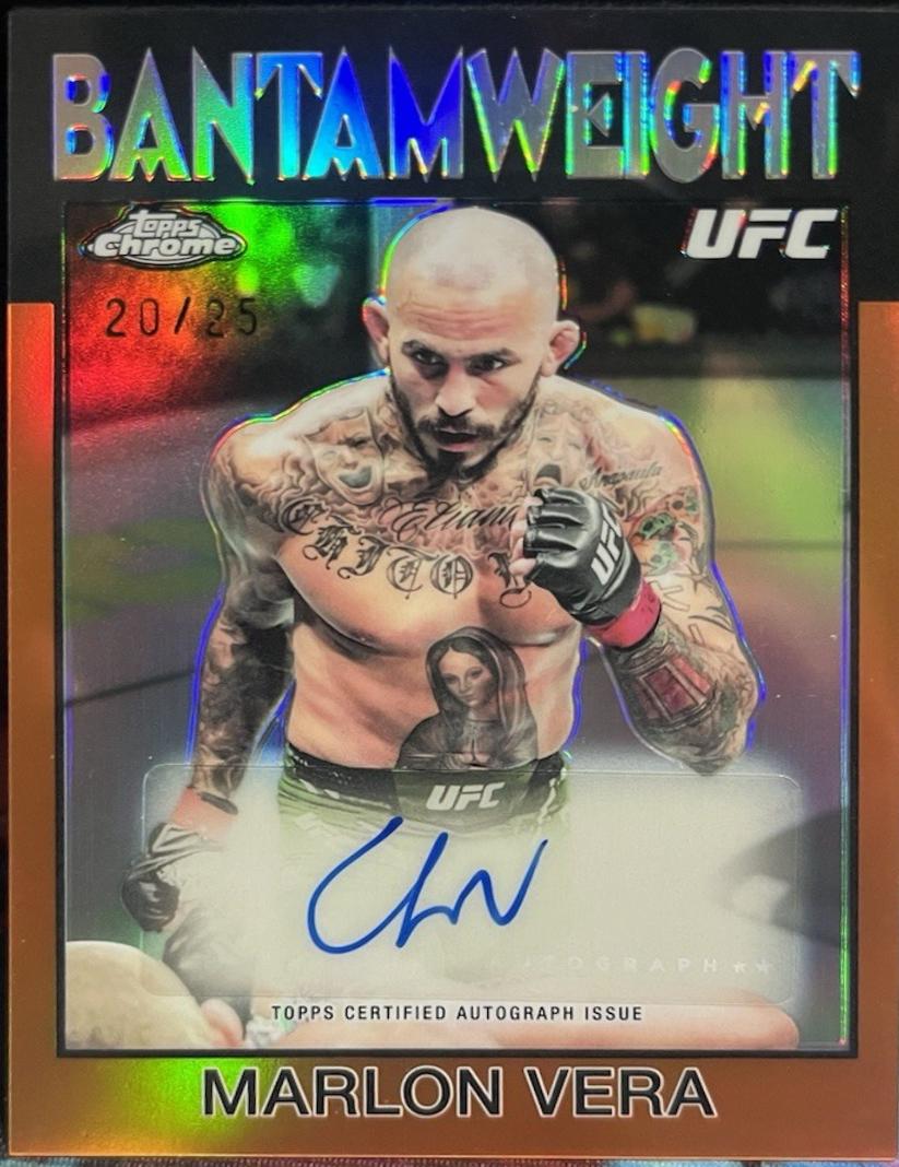 Marlon Vera [Orange Refractor] #86S-MV