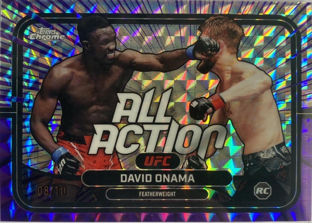 David Onama [Purple Geometric Refractor] #AA-15