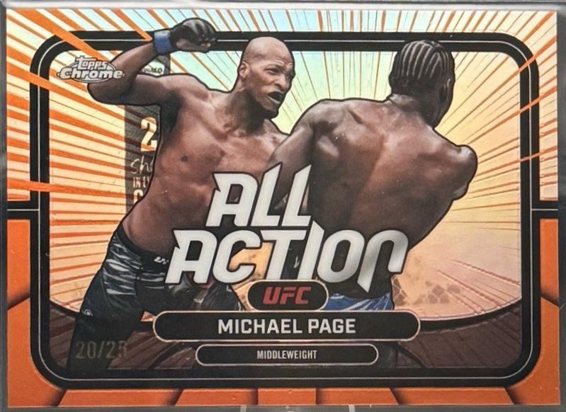Michael Page [Orange Refractor] #AA-14