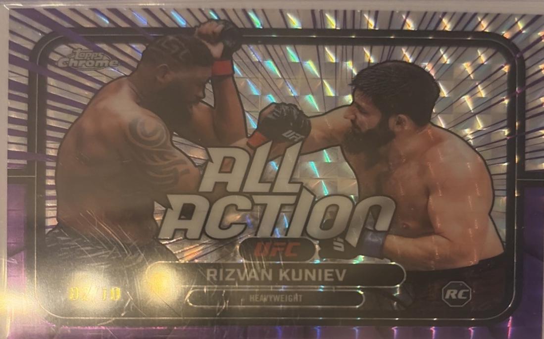 Rizvan Kuniev [Purple Geometric Refractor] #AA-37