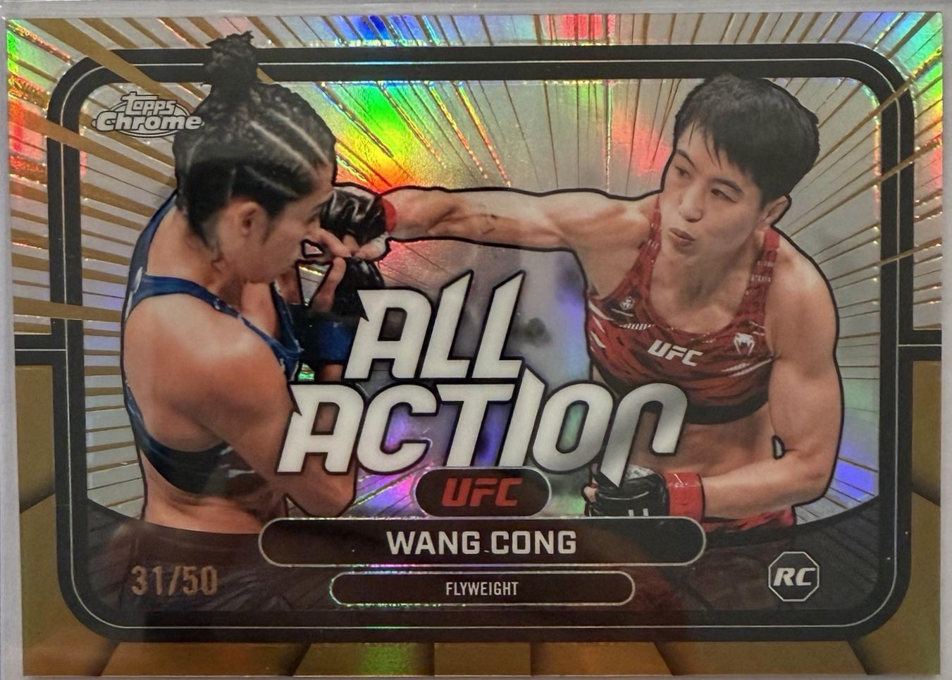 Wang Cong [Gold Refractor] #AA-47