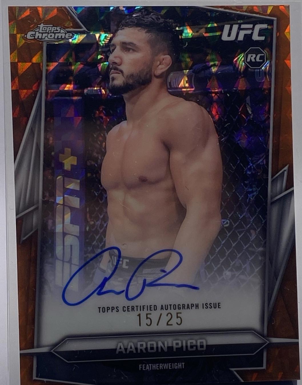 Aaron Pico [Orange Refractor] #BAV-AO