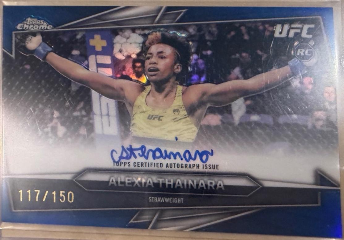 Alexia Thainara [Blue Refractor] #BAV-AE