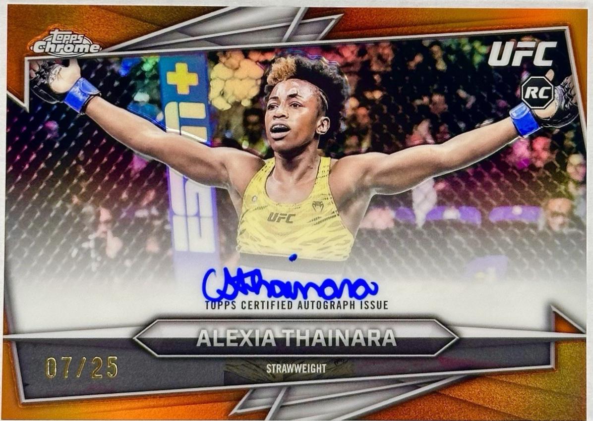 Alexia Thainara [Orange Refractor] #BAV-AE